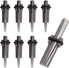 Abuff 445046886813 3/4 Inch Heavy Duty Wedge And Feather Shims 8 Pack Plug Shim Concrete