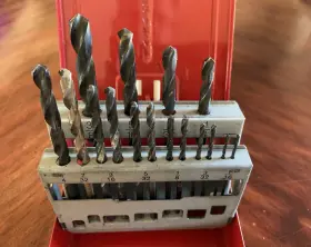 28654 Ace Hardware 16 Piece High-speed Steel Drill Bit Set In Metal Case