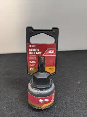 Ace Hardware 2466837 Carbon Steel Hole Saw 1-5/8 Inch