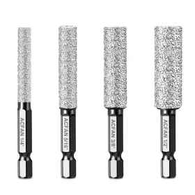 Acfan 881237979488 Diamond Drill Bits For Ceramic Porcelain Tile Glass Granite Marble Ston