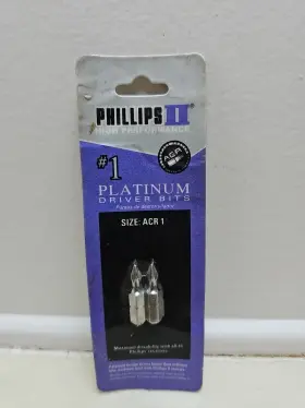 03573 Acr1 Phillips 2 Platinum Driver Bits