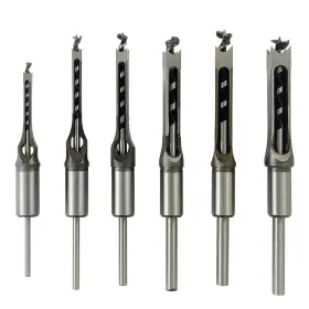 Saakdsa064 Aekeatda 6pcs Square Hole Mortise Chisel 5/8 Inch 9/16 1/2 3/8 5/16 1/4