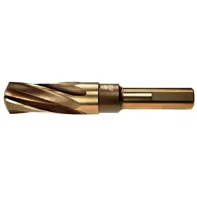 Hed153 Alfa Tools 7/8 Inch Hole Enlarging Core Drill High-speed Steel Black And Gold Finish