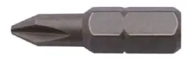 Hsb15801 Alfa Tools Hsb15801#0 Inch X 1 1/4 Hex Phillips Bit 25 Pack