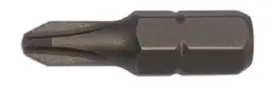 Hsb15806 Alfa Tools Hsb15806#1 X 1 Inch Reduced Body Phillips Bit 25 Pack