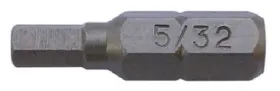 Hsb15836 Alfa Tools 5/64 Inch X 1 1/4 Hex Allen Bit 25 Pack