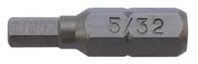Hsb15839 Alfa Tools 1/8 Inch X 1 1/4 Hex Allen Bit 25 Pack