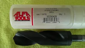 Sd250429 Alfa Tools Hss Silver And Deming 1 1/16 Inch Drill Bit 1/2 Shank