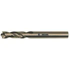 Swc6smco Alfa Tools 6mm Cobalt Steel Spot Weld Cutter Screw Straw Gold Finish