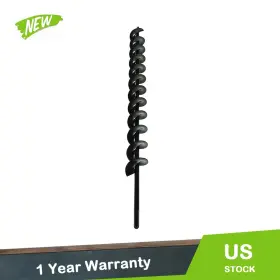 Yi145180t All-carb Auger Drill Bit 1.75 Inch X 24 Garden Plant Flower Bulb Rapid Planter Spiral