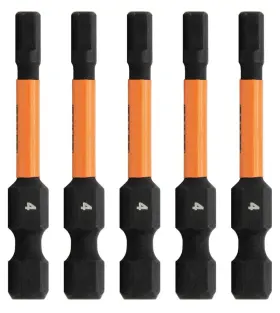 Allen 810055682171 Hex 4mm Impact Driver Bit Railer Wrench Drill Bits 1/4quick Releas B23