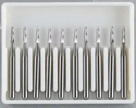 Am-09fba American Windshield Repair Systems Drill Bit Set 10 Pack With Collet - Carbide Tungsten
