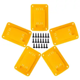 Anztek 728047219871 5 Packs Tool Mount Compatible For Dewalt 20v 12v Drill Also Fit And Compatibl