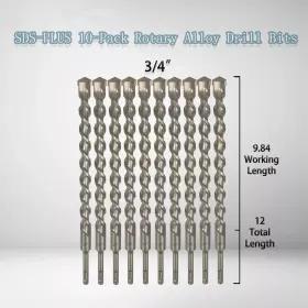 Hd-a3 Aouvau Hd-a3/4x12 Share Similar Items Sponsored See All 8pcs Sds Plus Drill Bit Set 4 Cutter