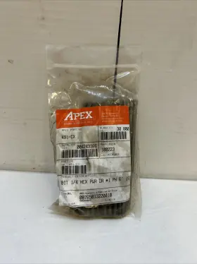 491-cx Apex 30 Pack #1 Phillips Head Drill Bits 6 Inch 1/4 Hex Power New