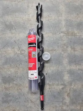 48-13-6712 Armstrong Milwaukee 1-1/8 Inch X 18 Shockwave Linemans Impact Auger Drill Bit