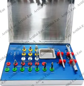 Artifol Enterprises Os1056 Premium 24-piece Precision Drill Kit With Organized Storage Case Set