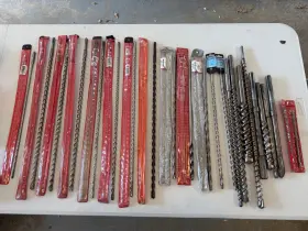 Sds801 Assorted 23pc Mixed Carbide Masonry Sds Drill Bit Lot Rawl Red Head Champion Powers Irwin