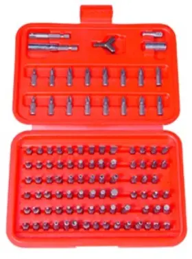 9448 Astro Pneumatic 100 Pc. Security Bit Set Metal
