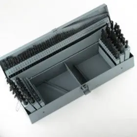Ate 789611023287 115 Piece Large Metal Steel Drill Bit Index Set Fractional Number And Letter Siz