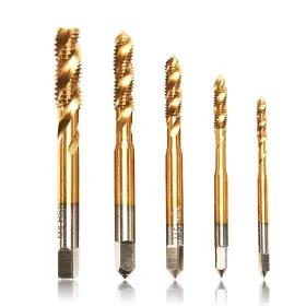 2304-atk-181305tc Atskonnen Metric Tap Set Titanium Coat Spiral Flute Drill Machine Screw