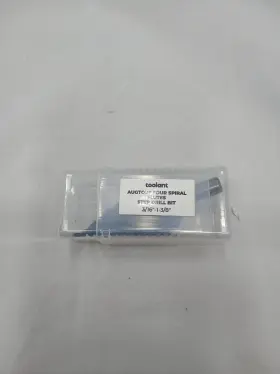 Au0580004 Augtouf Toolant Four Spiral Flute Cobalt Step Drill Bitpro 3/16 - 1-3/8 New In Box