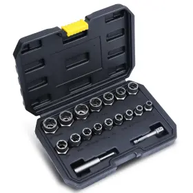 Bs522118 B Bosi Tools Impact Olt And Nut Remover Set 18 Pieces Extractor Tool Stripped Lug R