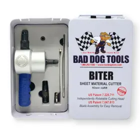 Bad Dog B01l0ga354 Biter Kit Dual Head Nibbler Drill Attachment With Patented Steerable He
