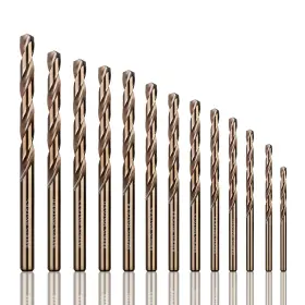 Bd014 Baidets 13pcs M35 Cobalt Drill Bit Set 1.5 6.5mm Hss Metal Bits For Steel Wood