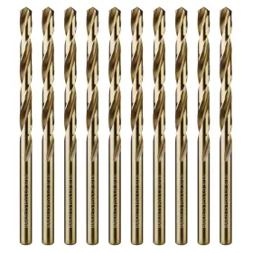 Bd230039 Baidets 10 Pcs 3/16 Inch Cobalt Drill Bits M35 Hss Metal Twist Set Hard Steel Iron