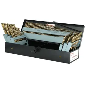 Behappy 723496880689 115pcs Cobalt Drill Bit Set M35 High Speed Steel Metal Twist Jobber
