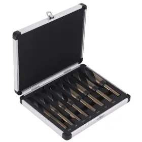 Ef62ry Bfo 8pc High-speed Steel Wood Drill Bits Set 9/16 Inch -1 With Storage Case 1/2 Shank