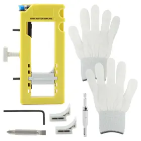 22418837 Bibabala Door Hinge Jig Router Mortiser Template With Yellow