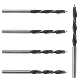 Bivethoi 313052082048 Brad Point Drill Bits For Woodworking High Carbon Steel Drilling Tool 5pc 5mm