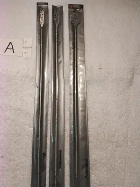 17242-17243-17247 Black Decker 3pc &decker 16 Inch Wood Boring Bit Set 3/8 -1/2 -1 Usa