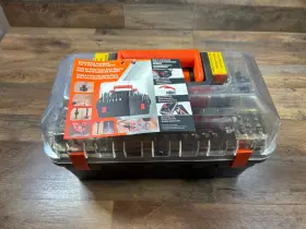 Bda9279 Black Decker And 200 Piece Project Kit Driver Bits Drill Bit Set With Box New