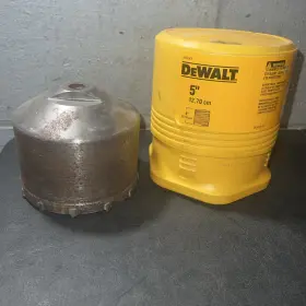 Dw5906 Black & Decker Dewalt 5 Inch X 4 Tungsten Carbide Tipped Spline Shank Core Bit Body