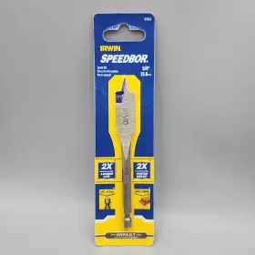 87910 Black & Decker Us Inc Irwin Blue-groove Point Speedbor Hex Shank Spade Bit 5/8 X 4 L Inch