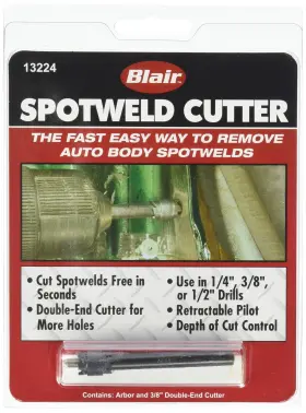 Blair Equipment 632175132240 13224 3/8 Inch Double End Spotweld Cutter