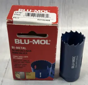 E0102408 Blu-mol #517 1-1/16 Inch 27 Mm Bi-metal Hole Saw Usa New