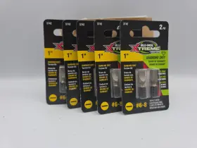 E0103742 Blu-mol 5 - 2pk Xtreme 1 Inch Slotted 6-8 Diamond Grit Bit 10 Total Bits