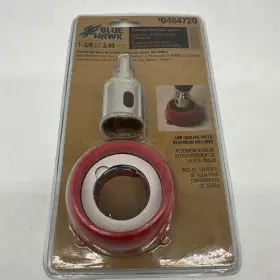 0464720 Blue Hawk Wet Diamond Hole Saw System 13/8in 3.49cm For Cutting Holes In Ceramic