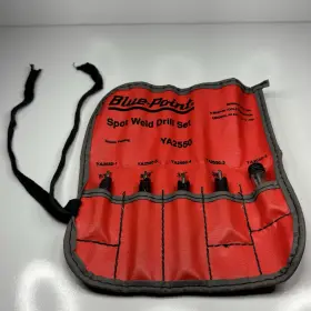 Ya2550 Blue-point Rare Mint Spot Weld Drill Set With Pouch Usa Vtg 1990