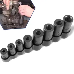 70500 Bonbo Tap Socket Set Use With 1/4 Inch And 3/8 Drive Fit Fractional Mcti Standard Ta