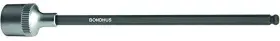 Bondhus 037231437800 43780 12mm Prohold 1/2 Inch Drive Socket Ball End Bit With Proguard Finish 6