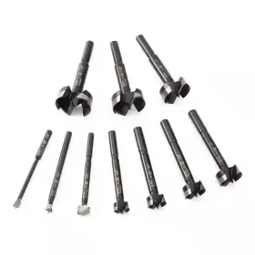 Bora 705353502651 Tempest Forstner Bit High-speed Steel 10-piece Set In Wood Box