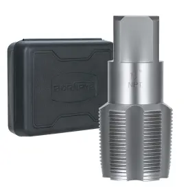 Bornpye 768383101256 1-1/2 Inch -11-1/2 Npt Pipe Tap Set Precision Carbon Steel Taps Tool Metric And