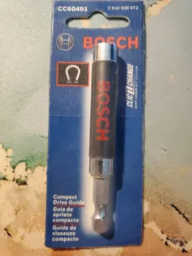 Bosch 000346316049 Cc60491 Magnetic Screwdriving Bit Holder Compact Drive Guide Click Change