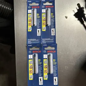 Bosch 000346474923 Lot Of 4 Bosch-ns300 1/4 In Natural Stone Tile Masonry Bit Carbide Tip New