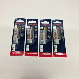 Ns400 Bosch 000346493078 Set Of 4 Tile And Natural Stone Drill Bit 5/16 Inch X 21/4 Long New